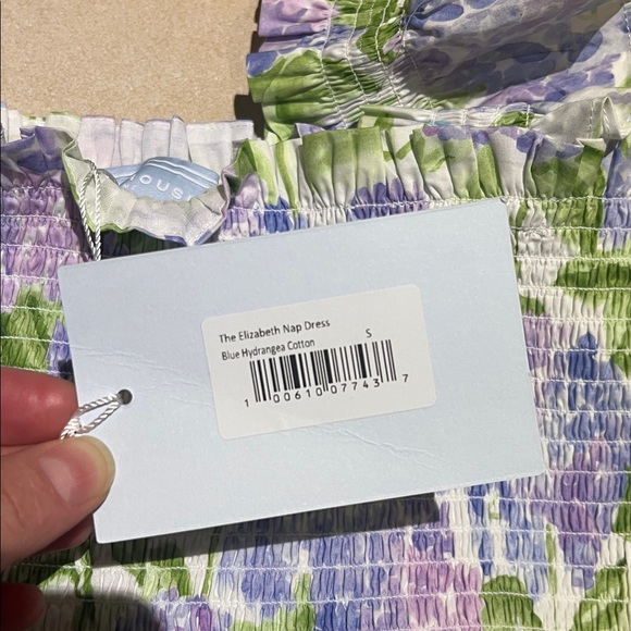 Blue Hill The Elizabeth Nap Dress-Blue hydrangea-size Small-lined-beautiful dres - Picture 7 of 8